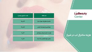 هزینه سانترال لب در شیراز